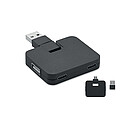 4 port 2.0 USB in ABS.