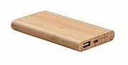 4000 mAh Bamboo power bank