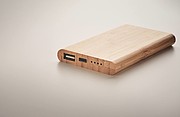 4000 mAh Bamboo power bank