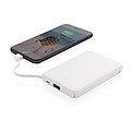 5.000 mAh Pocket Powerbank with integrated cables
