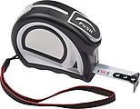 5 meter steel measuring tape, black