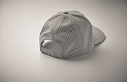 5 panel baseball cap 200 gr/m2, grey