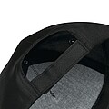 5-panel baseball cap, black