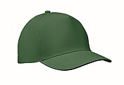 5 panel baseball cap, dark green