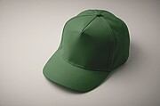 5 panel baseball cap, dark green