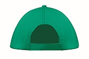 5 panel baseball cap, green