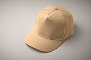 5 panel baseball cap, ivory