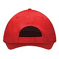 5-panel baseball cap, red