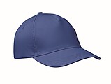 5 panel baseball cap, royal blue
