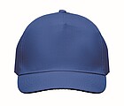 5 panel baseball cap, royal blue