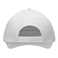 5-panel baseball cap, white