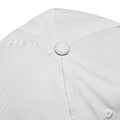 5-panel baseball cap, white
