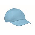 5 panel kids baseball cap, baby blue