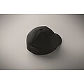 5 panel kids baseball cap, black