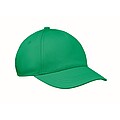 5 panel kids baseball cap, green