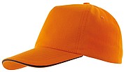 5 panel sandwich cap 