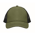 5 panel trucker cap, army green