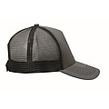 5 panel trucker cap, stone grey