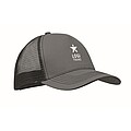 5 panel trucker cap, stone grey