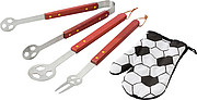 5 pcs football BBQ set