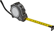 5m Calibrated plastic tape measure