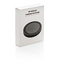 5W wireless charging pad round, black