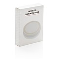 5W wireless charging pad round, white
