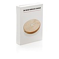 5W wood wireless charger, brown