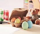 6 chalk eggs in box MO6479-13