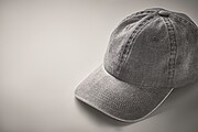 6 panel baseball cap 265 gr/m2, grey