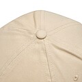 6-panel baseball cap, beige
