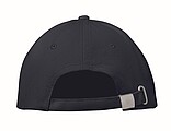 6 panel baseball cap, blue