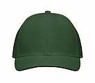 6 panel baseball cap, dark green