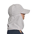6-panel baseball cap, grey