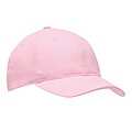 6-panel baseball cap, pink
