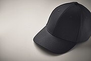 6 panel cotton baseball cap, french navy