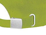 6-panel sandwich baseball cap, light green