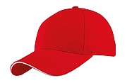 6 panel sandwich cap 