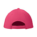 6 panels baseball cap, fuchsia