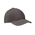 6 panels baseball cap, stone grey