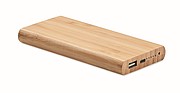 6000 mAh Bamboo power bank