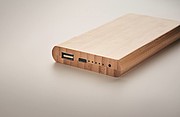 6000 mAh Bamboo power bank