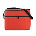 600D Cooler bag with 2 compartments and aluminium foil lining. Adjustable shoulder strap.