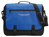 600D polyester document bag, royal blue
