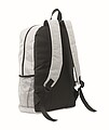 600D RPET polyester backpack, white