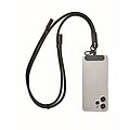 60W charging and data lanyard, black