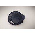 7 panel flat visor cap, french navy
