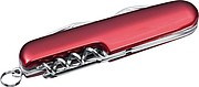 7-piece pocket knife, red