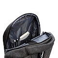 900D laptop backpack PVC free, black