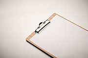A4 bamboo clipboard
